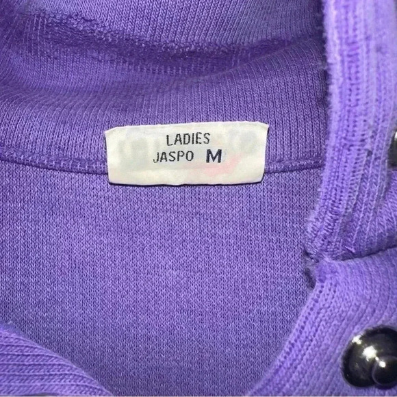 Women’s Vintage 90's Ellesse Big Logo Spell Out Sweatshirt Medium - Picture 4 of 7